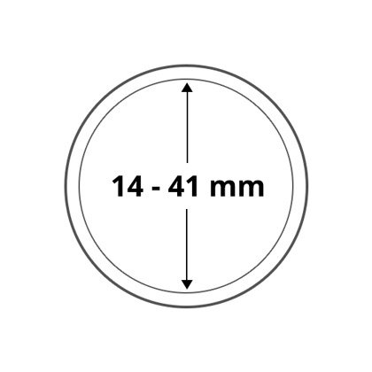 Leuchtturm - Coin Capsule Leuchtturm different sizes (10 pcs.)