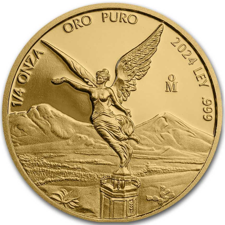 Mexican Libertad 1/4 oz Gold 2024 Proof 