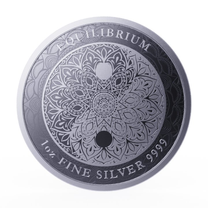 Niue: Equilibrium 1 oz Silver 2023 Coin