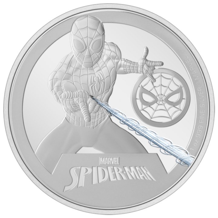 Niue: Marvel - Spider- Man coloured 1 oz Silver 2023 Proof