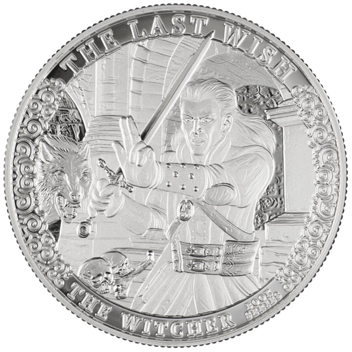 Niue: The Witcher Book Series - The Last Wish 1 oz Silver 2023 Coin