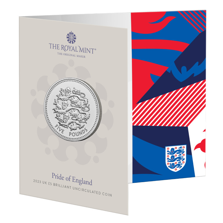 Pride of England £5 Cupro-nickel 2023