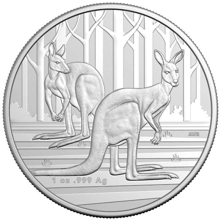 RAM: Kangaroo 1 oz Silver 2024