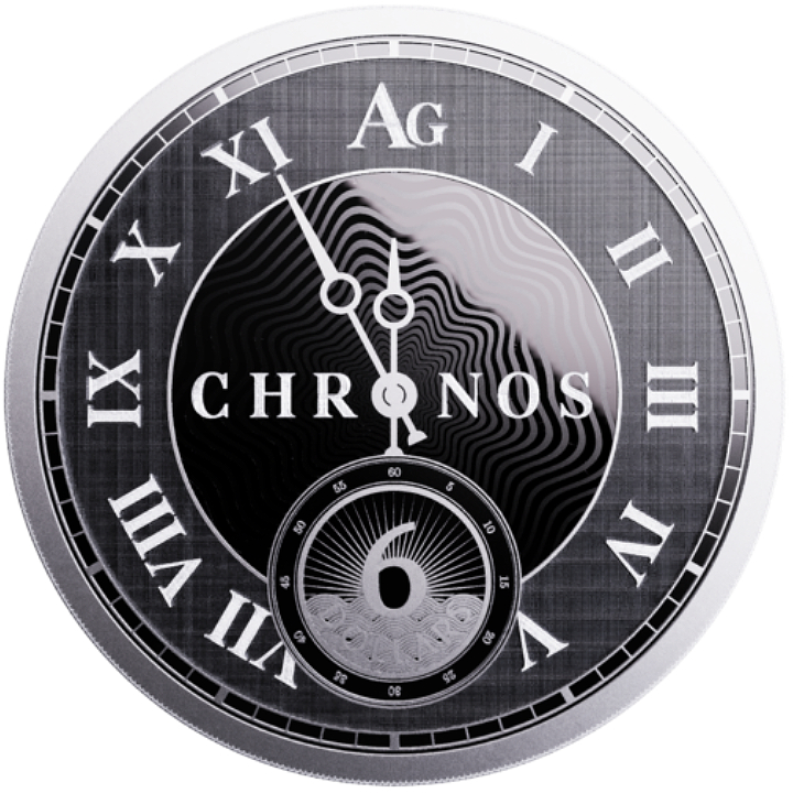 Tokelau: Chronos 1 oz Silver 2024 Coin 