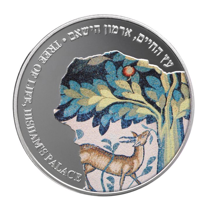 Tree of Life coloured 1 oz Silver 2013 Coin 