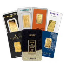20 gram Goldbarren LBMA GD Refiner