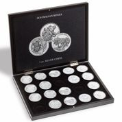 Leuchtturm Presentation cases for 20 Koala 1 oz Silver coins in capsules