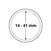 Leuchtturm - Coin Capsule Leuchtturm different sizes (10 pcs.)