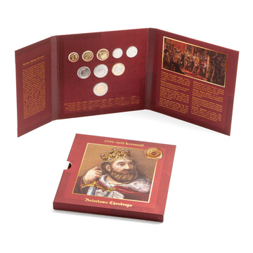 Polnische Umlaufmünzen "Bolesław Chrobry" - Münzenset 1 gr - 5 zł 2025