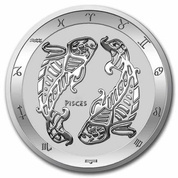 Tokelau: Zodiac Series - Pisces 1 oz Silver 2022