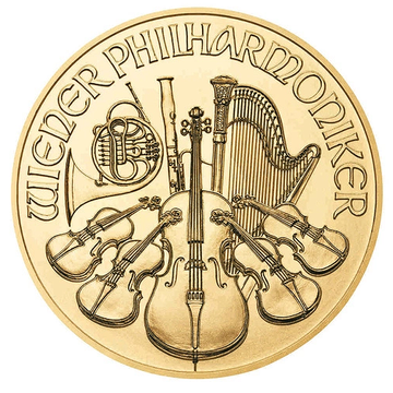 Wiener Philharmoniker 1 oz Gold 2022