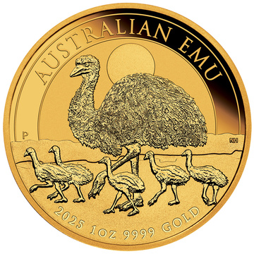 Australian Emu 1 oz Gold 2025