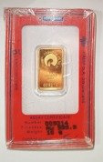 10 gram Goldbarren Pamp Mudra Beschädigte CertiPack