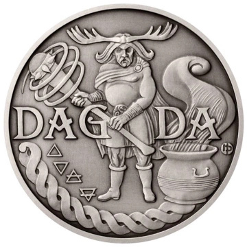 Niue: Universal Gods - Dagda 5 oz Silber 2022