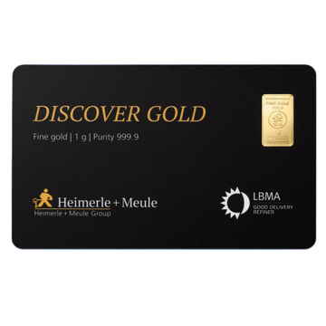 Heimerle Meule 1 g Goldbarren