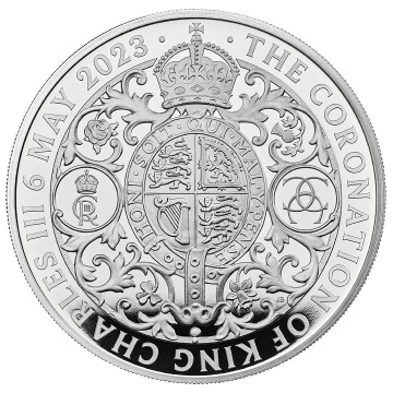 The Coronation of His Majesty King Charles III 1 oz Silber 2023 Proof