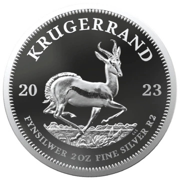 Krugerrand 2 oz Silver 2023 Proof