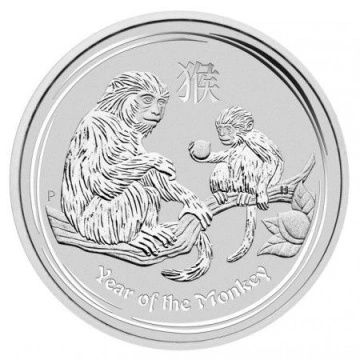 Lunar II: Jahr des Affen 1 oz Silber 2016
