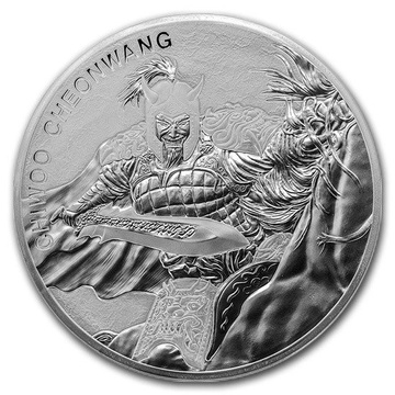 Chiwoo Cheonwang 10 oz Silber 2018