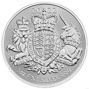 The Royal Arms 1 oz Silber 2022