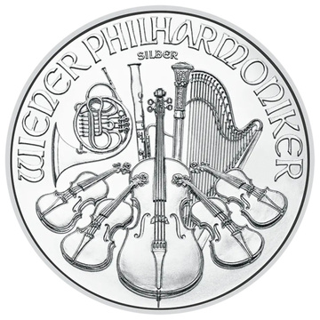 Wiener Philharmoniker 1 Unze Silber 2026