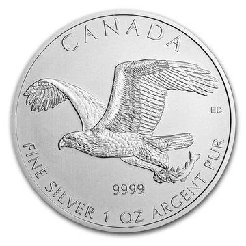Bald Eagle 1 oz Silber (Milk spot) 