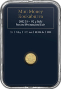 Mini Money Kookaburra 1/2 gramm Gold 2022