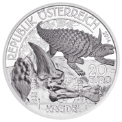 Life on the Ground: Cretaceous 20 Euro 2014 Proof