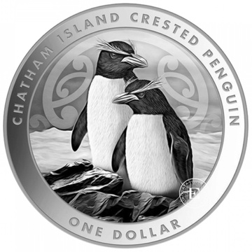 Schopfpinguin 1 Unze Silber 2020 (ohne Zertifikat)