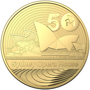 RAM: 50th Anniversary of the Sydney Opera House 1 oz Gold 2023 Coin