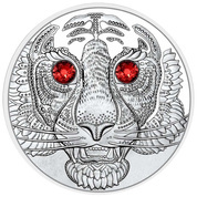Asia - The Power of the Tiger 20 Euro Silver 2022 Proof