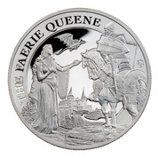 St Helena Una & Redcrosse 1 oz Silber 2022 Proof