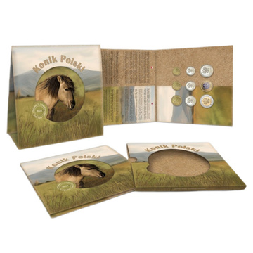 Poland Circulating Coins "Konik Polski" – Coin Set 1 gr – 5 zł 2024