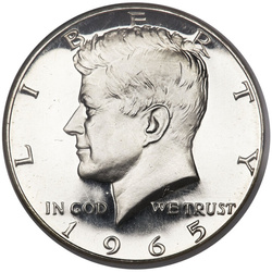 USA: 50 Cents - Half Dollar ($0.50) Silver Various Vintages (Ag.400 sample) Circulating
