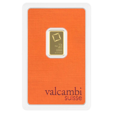  Valcambi 2.5 Gram Gold Bar LBMA GD Refiner