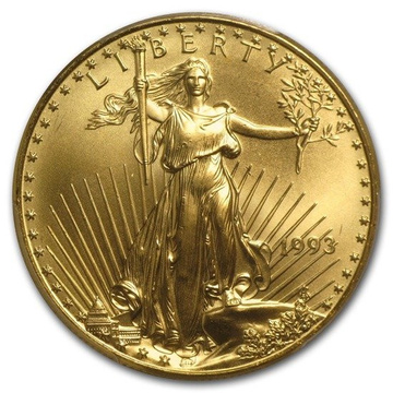 American Eagle 1 oz Gold 1993