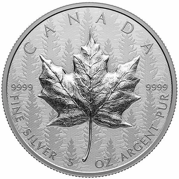 Maple Leaf 5 oz Silver 2024 Reverse Proof Ultra High Relief