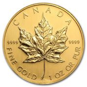 Canadian Maple Leaf 1 oz Gold 2006
