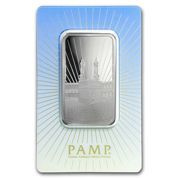 1 oz Bar Silver PAMP Suisse Religious Series (Ka' Bah Mecca)