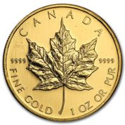 Canadian Maple Leaf 1 oz Gold 2008