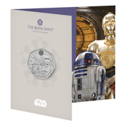  Star Wars: R2-D2 and C-3PO 50p Copper 2023