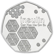 100. Anniversary of the discovery of insulin 8 grams Copper 2021