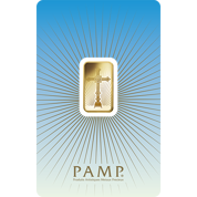 5 gram Gold Bar Pamp Suisse Religious Series (Romanesque Cross)