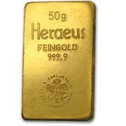 50 gram Gold Bar Unsortable