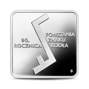 90. anniversary of the Sign of Rodel 10 zl Silver 2022 Proof