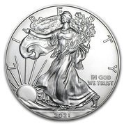 American Eagle 1 oz Silver 2021 TYPE 1