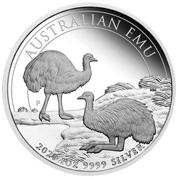 Australian Emu 1 oz Silver 2020 Proof