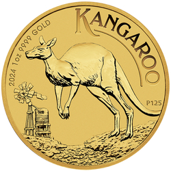 Australian Kangaroo 1 oz Gold 2024
