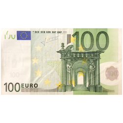 Banknote 100 Euro (100 EUR) UNC (1st series)