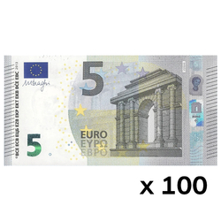 Banknote 5 Euro (5 EUR) UNC 100 pieces